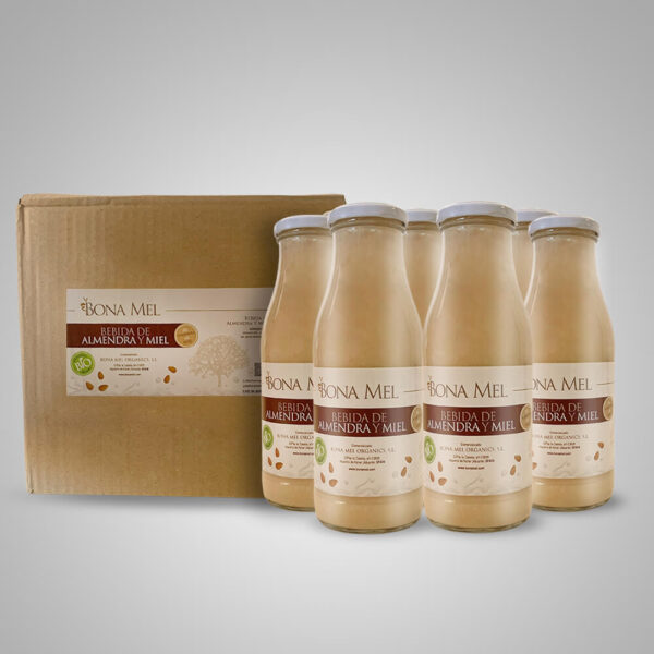 Caja de 6 Unidades de Leche de almendras con miel - Imagen 5