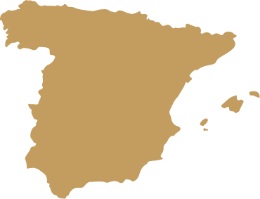 Karte von Spanien